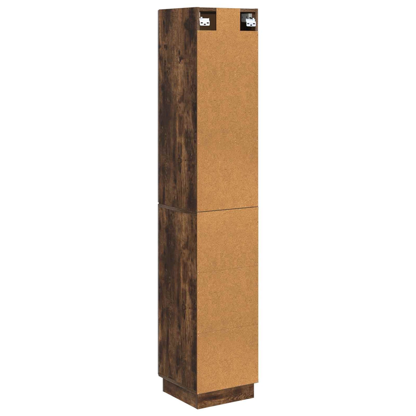 Cabinet Set 2 pcs Smoked Oak 33 x 34.5 x 87 cm Engineered Wood