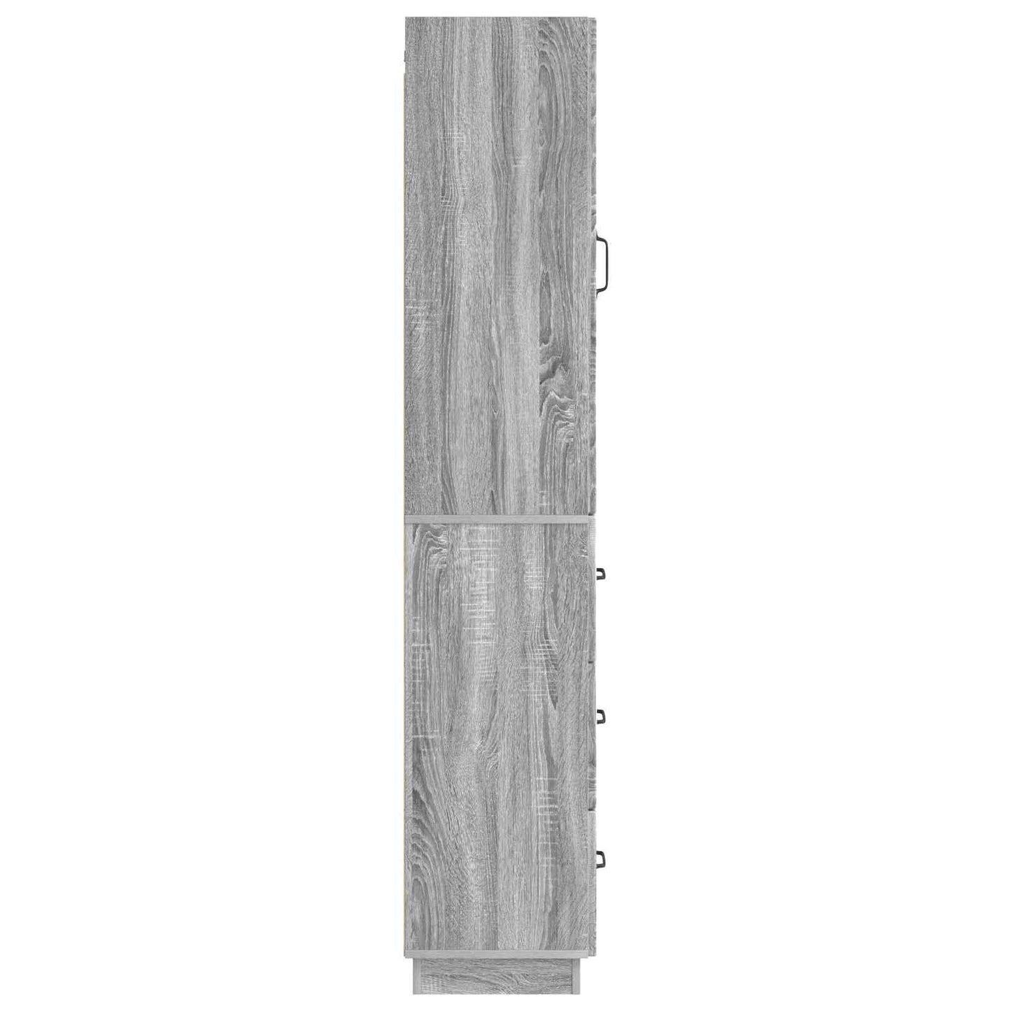 Cabinet Set 2 pcs Grey Sonoma 33 x 34.5 x 87 cm Engineered Wood