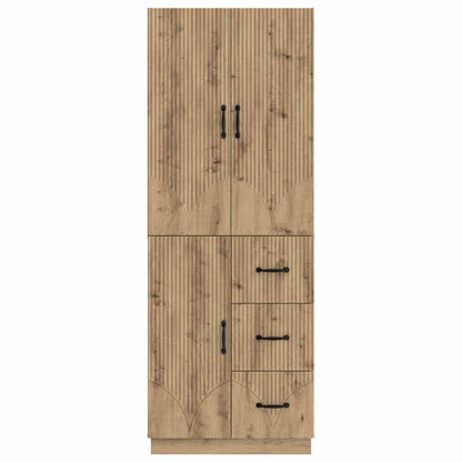 Cabinet Set 2 pcs Artisan Oak Engineered Wood