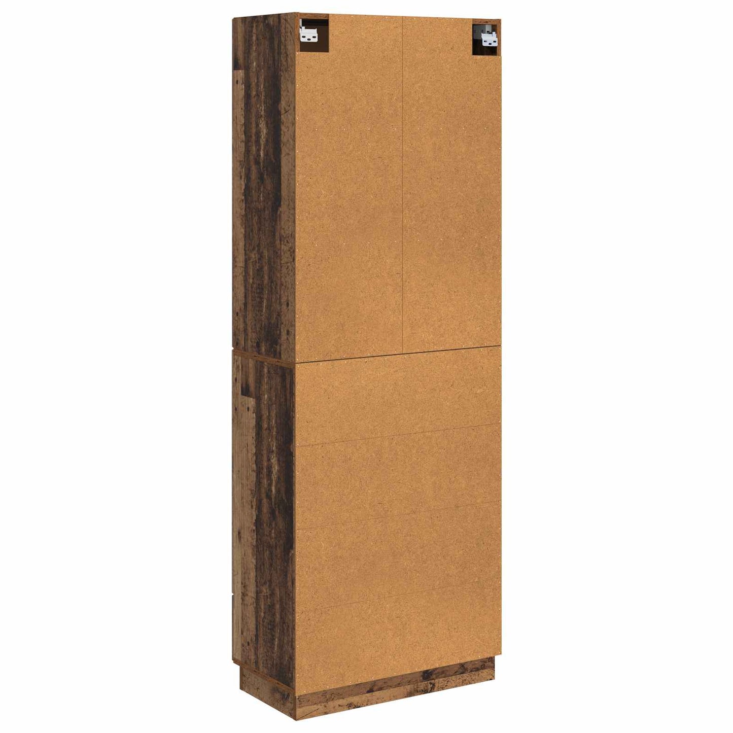Cabinet Set 2 pcs Old Wood Engineered Wood