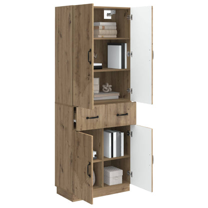Cabinet Set 2 pcs Artisan Oak Engineered Wood