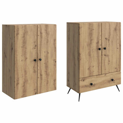 Cabinet Set 2 pcs Artisan Oak Engineered Wood