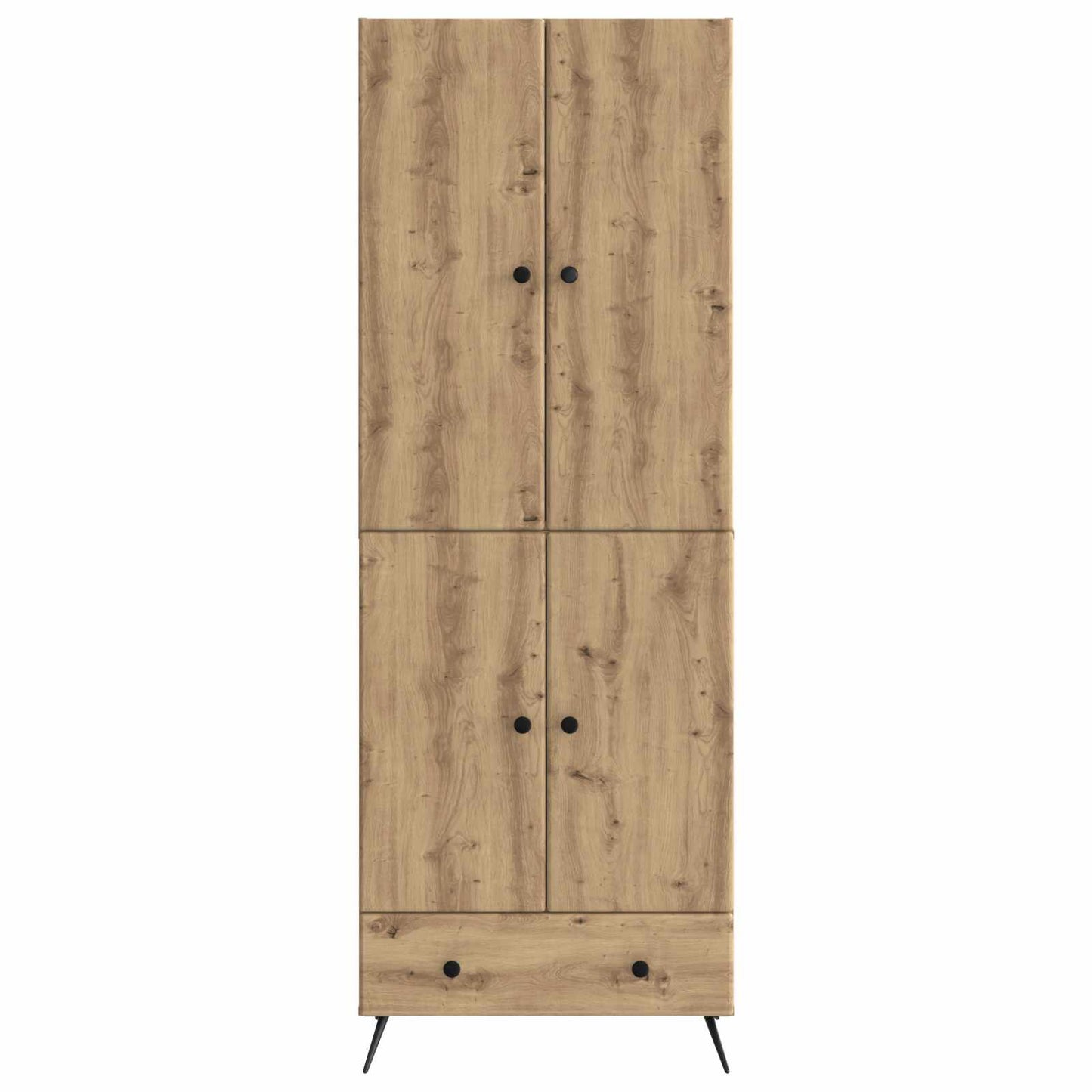 Cabinet Set 2 pcs Artisan Oak Engineered Wood