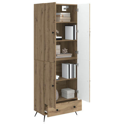 Cabinet Set 2 pcs Artisan Oak Engineered Wood