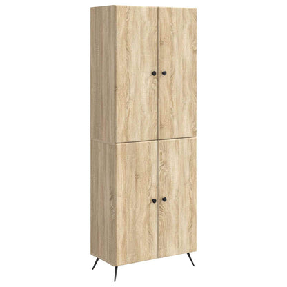 Cabinet Set 2 pcs Sonoma Oak Engineered Wood
