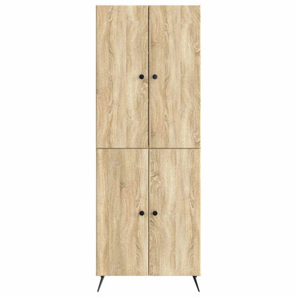 Cabinet Set 2 pcs Sonoma Oak Engineered Wood