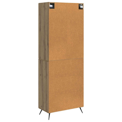 Cabinet Set 2 pcs Artisan Oak Engineered Wood