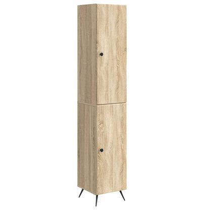 Cabinet Set 2 pcs Sonoma Oak Engineered Wood