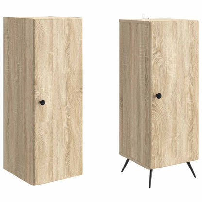 Cabinet Set 2 pcs Sonoma Oak Engineered Wood