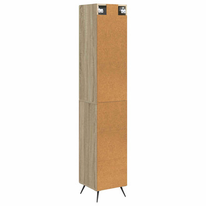 Cabinet Set 2 pcs Sonoma Oak Engineered Wood