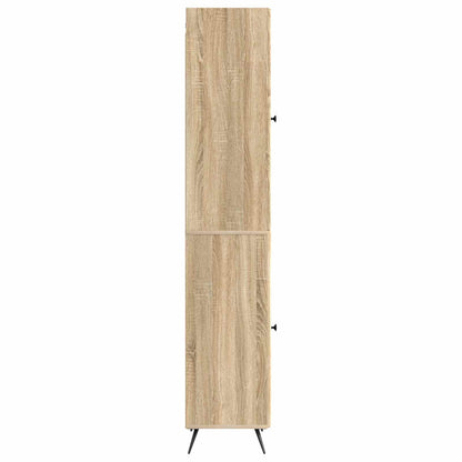 Cabinet Set 2 pcs Sonoma Oak Engineered Wood