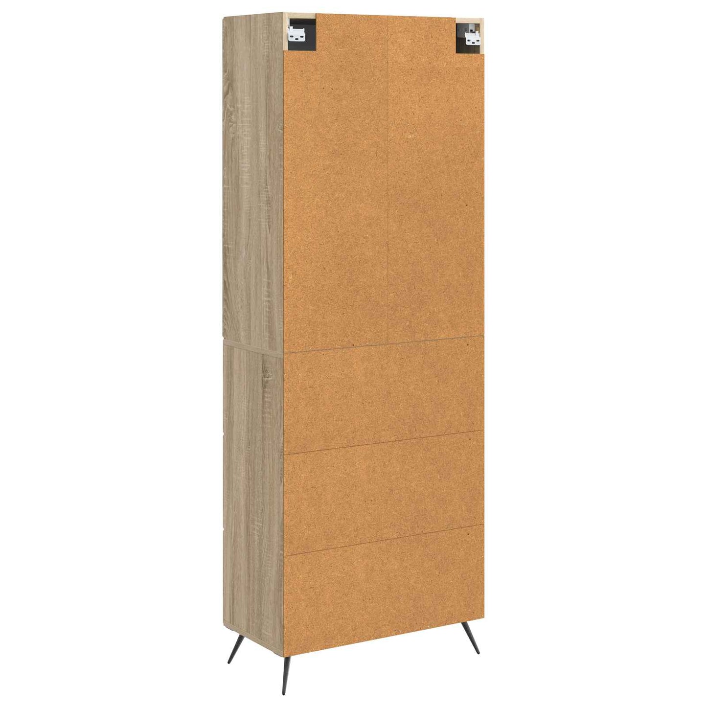 Cabinet Set 2 pcs Sonoma Oak 66 x 34.5 x 90 cm Engineered Wood