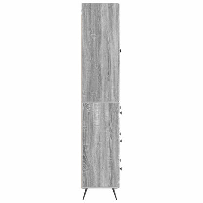 Cabinet Set 2 pcs Grey Sonoma 66 x 34.5 x 90 cm Engineered Wood