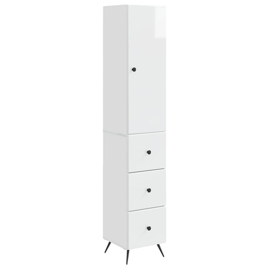 Cabinet Set 2 pcs 34.5 x 34.5 x 90 cm Engineered Wood