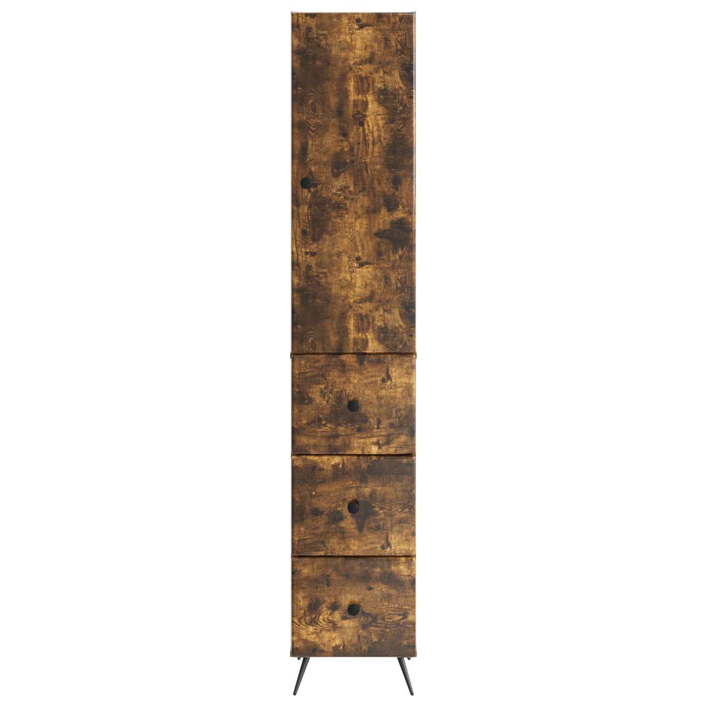 Cabinet Set 2 pcs Smoked Oak 34.5 x 34.5 x 90 cm