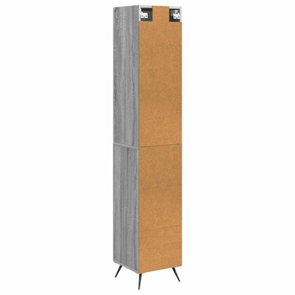 Cabinet Set 2 pcs Grey Sonoma 34.5 x 34.5 x 90 cm