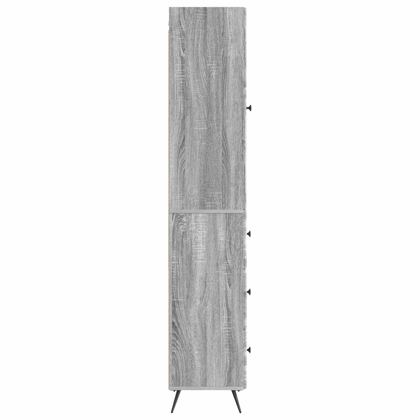 Cabinet Set 2 pcs Grey Sonoma 34.5 x 34.5 x 90 cm