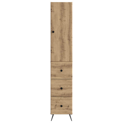 Cabinet Set 2 pcs Artisan Oak 34.5 x 34.5 x 90 cm