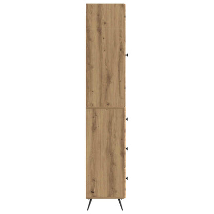 Cabinet Set 2 pcs Artisan Oak 34.5 x 34.5 x 90 cm