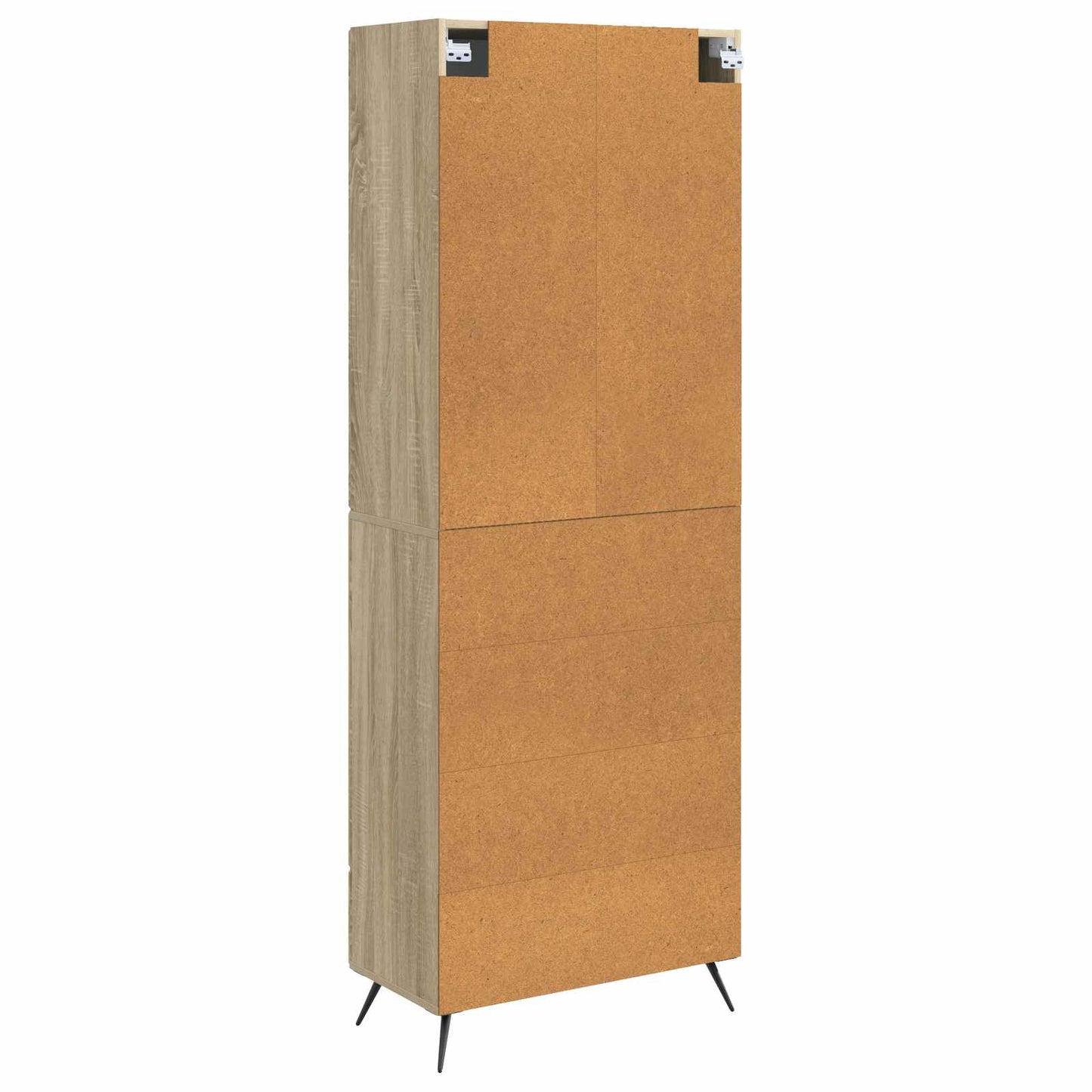 Cabinet Set 2 pcs Sonoma Oak Engineered Wood