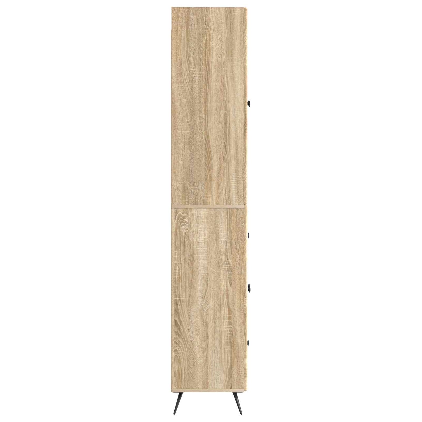 Cabinet Set 2 pcs Sonoma Oak Engineered Wood