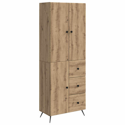 Cabinet Set 2 pcs Artisan Oak Engineered Wood