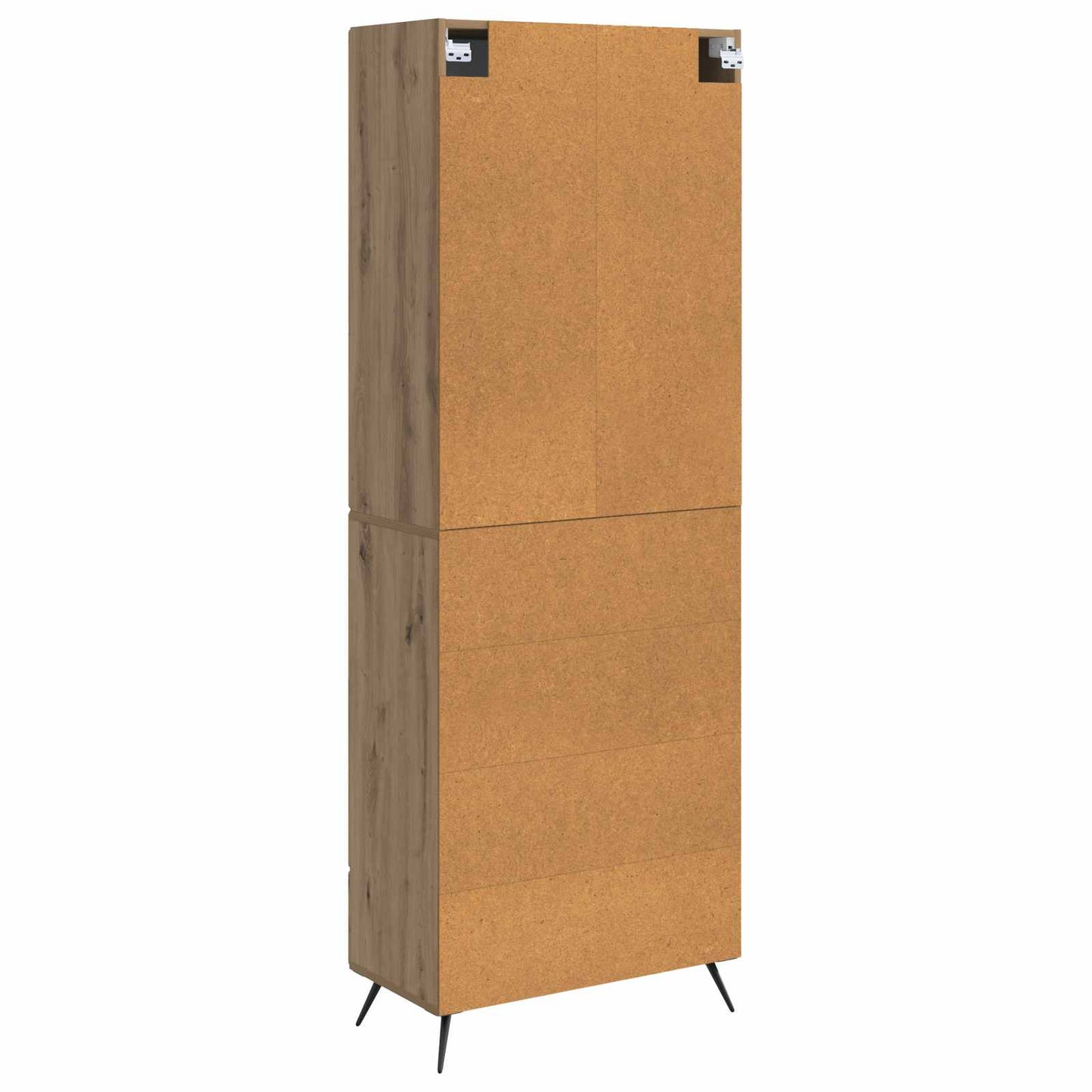 Cabinet Set 2 pcs Artisan Oak Engineered Wood