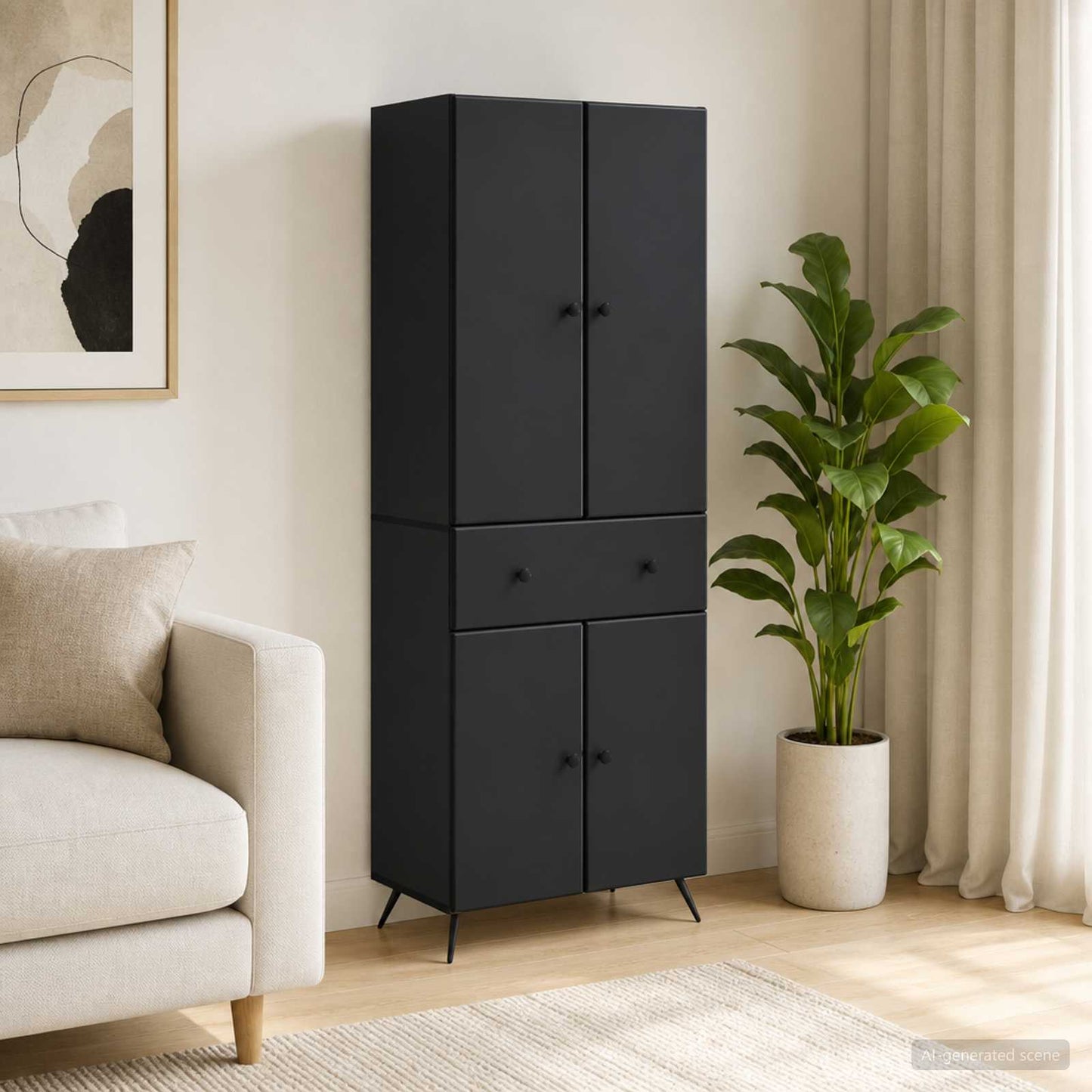 2 pcs Black