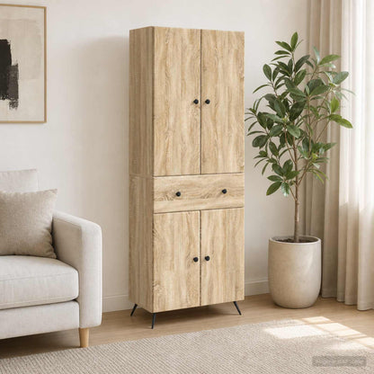 2 pcs Sonoma Oak