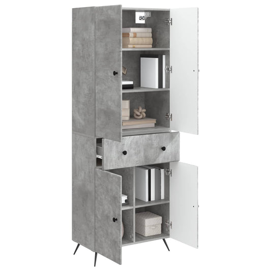 2 pcs Concrete Grey