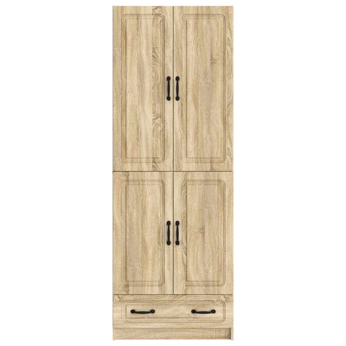 Cabinet Set 2 pcs Sonoma Oak Engineered Wood