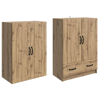 Cabinet Set 2 pcs Artisan Oak Engineered Wood