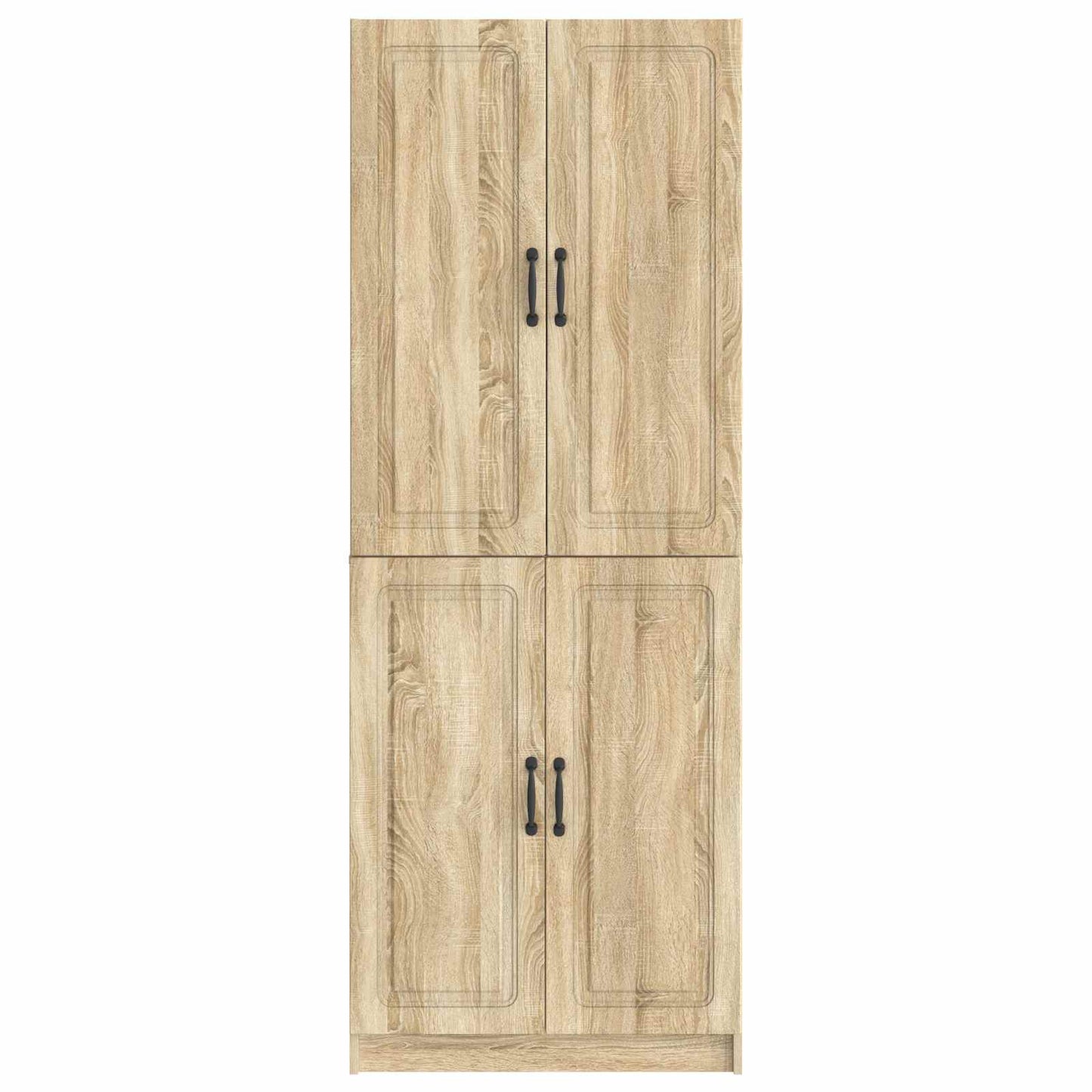 Cabinet Set 2 pcs Sonoma Oak Engineered Wood