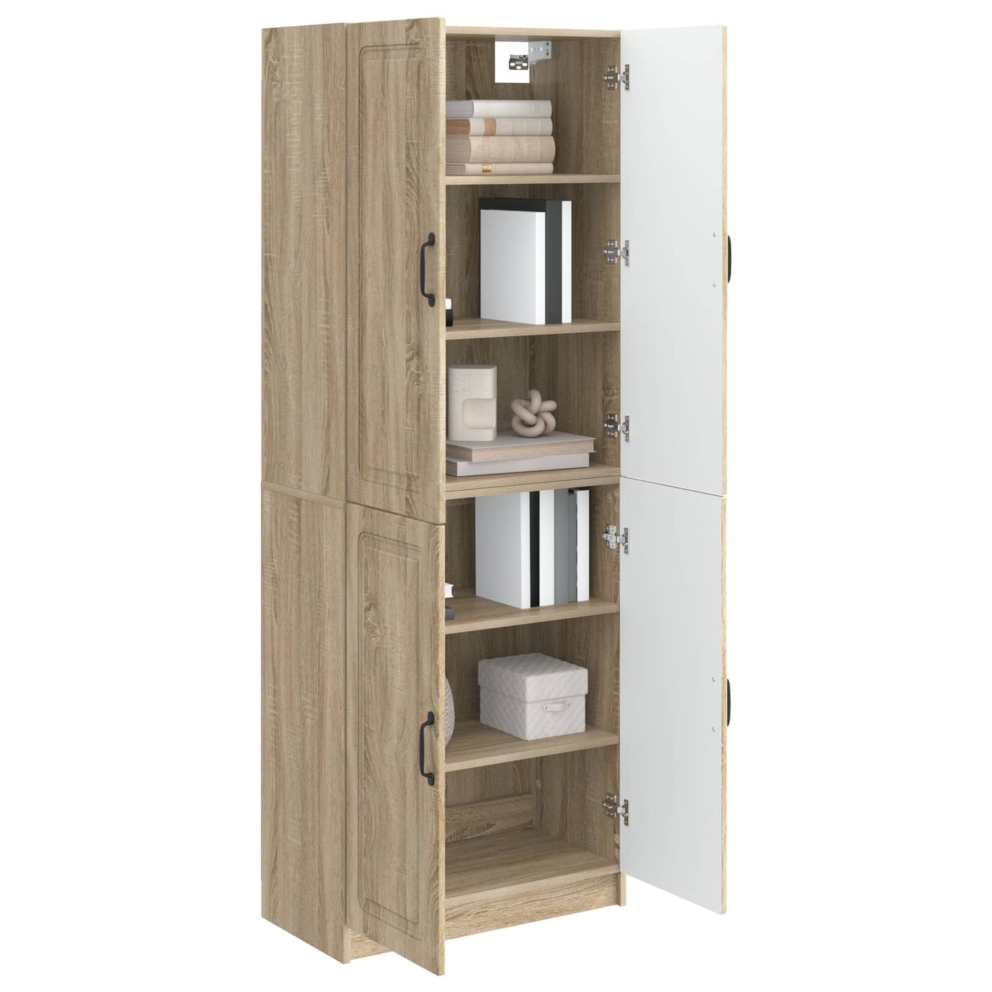 Cabinet Set 2 pcs Sonoma Oak Engineered Wood