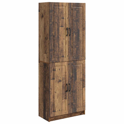 Cabinet Set 2 pcs Engineered Wood