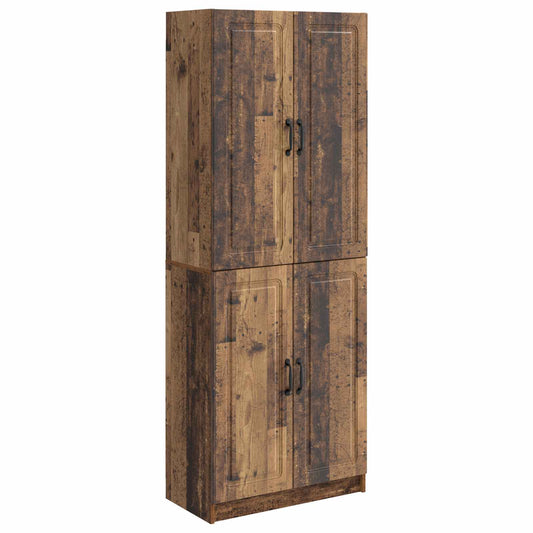 Cabinet Set 2 pcs Engineered Wood