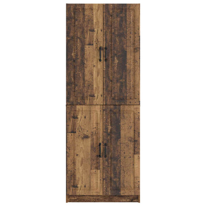 Cabinet Set 2 pcs Engineered Wood
