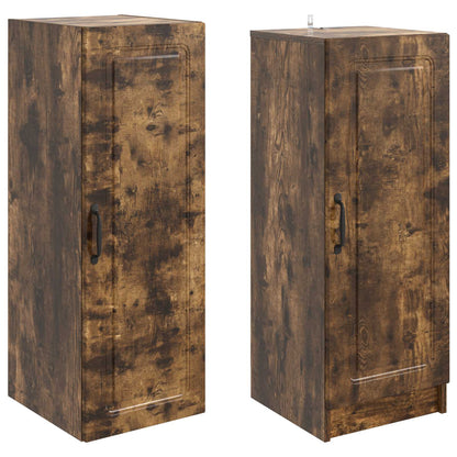 Cabinet Set 2 pcs Engineered Wood
