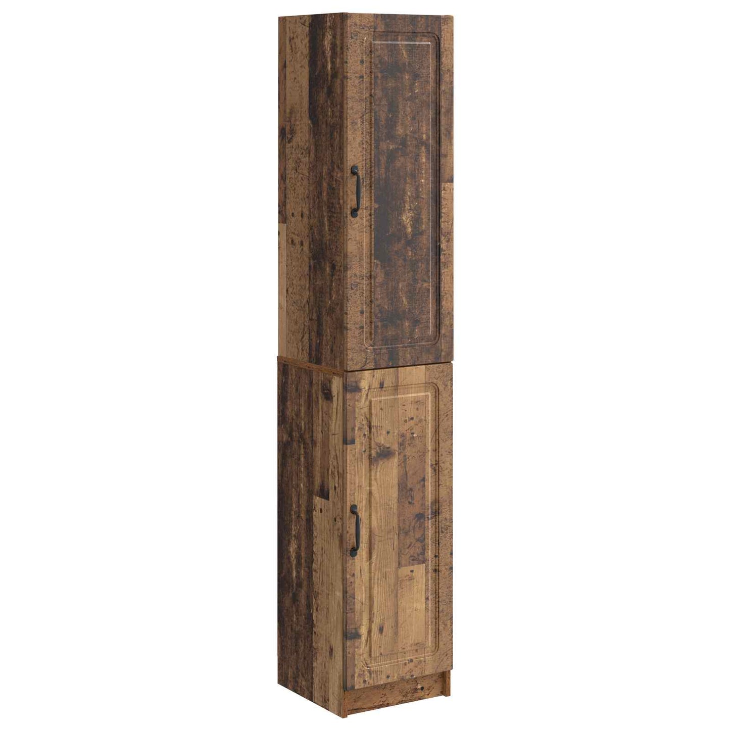 Cabinet Set 2 pcs Old Wood Engineered Wood