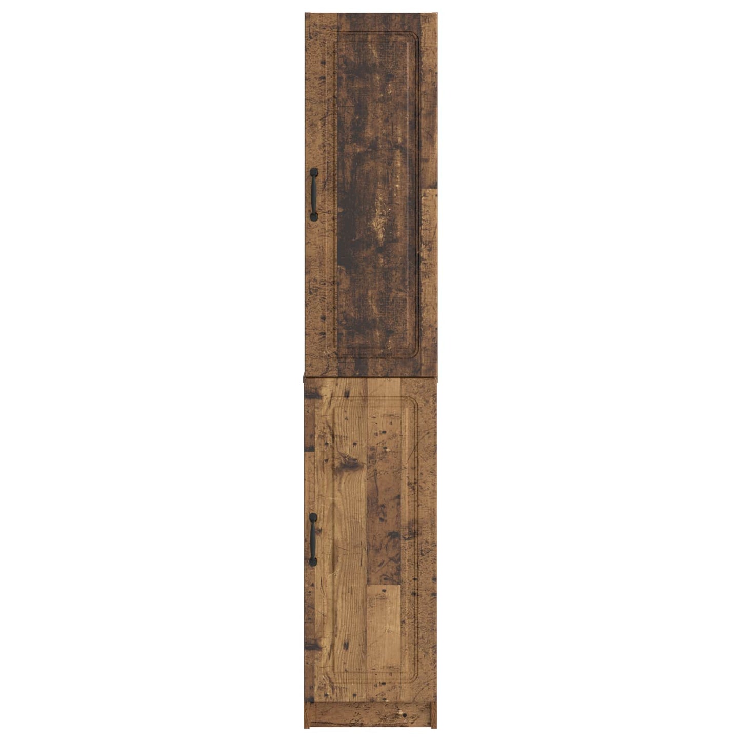Cabinet Set 2 pcs Old Wood Engineered Wood