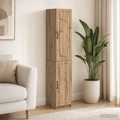 Cabinet Set 2 pcs Artisan Oak Engineered Wood
