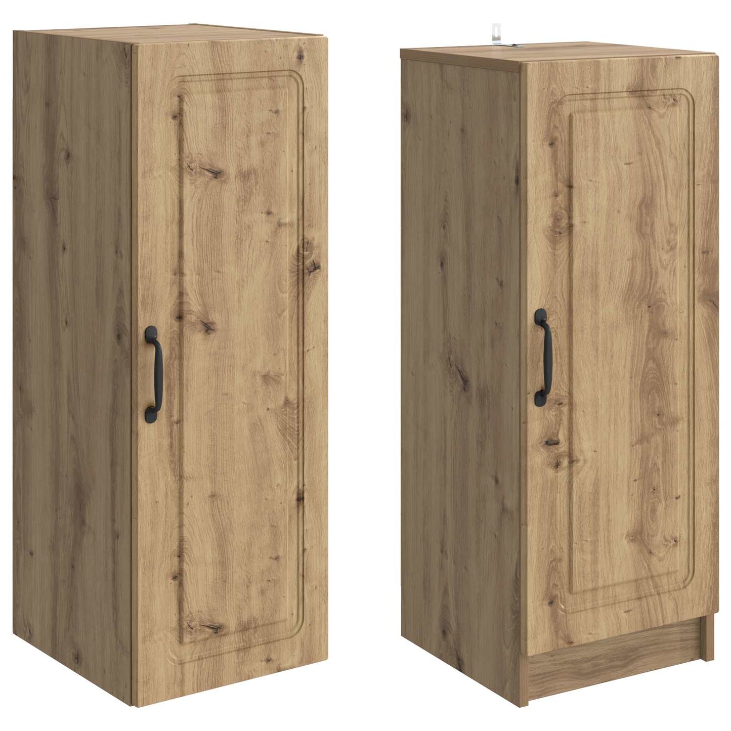 Cabinet Set 2 pcs Artisan Oak Engineered Wood