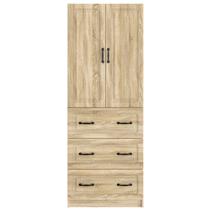 Cabinet Set 2 pcs Sonoma Oak 66 x 34.5 x 87 cm Engineered Wood