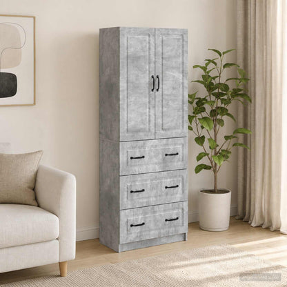 Cabinet Set 2 pcs 66 x 34.5 x 87 cm Engineered Wood
