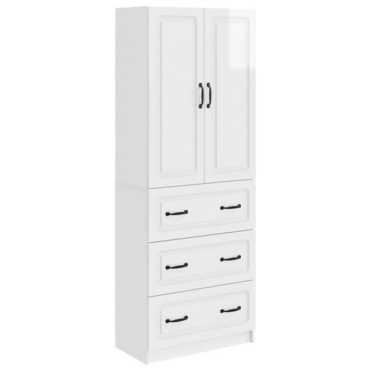 Cabinet Set 2 pcs 66 x 34.5 x 87 cm Engineered Wood
