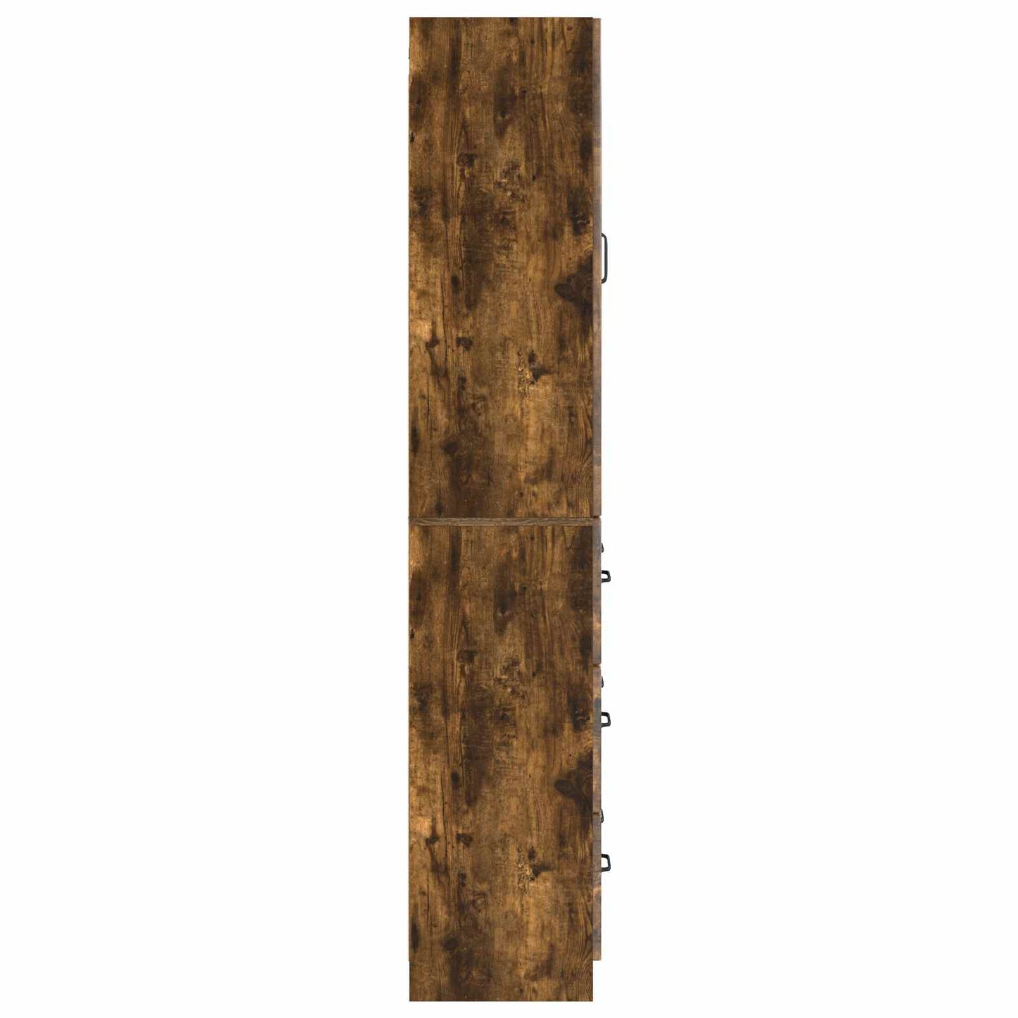 Cabinet Set 2 pcs Smoked Oak 66 x 34.5 x 87 cm Engineered Wood