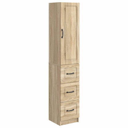 Cabinet Set 2 pcs Sonoma Oak 33 x 34.5 x 87 cm Engineered Wood