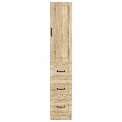 Cabinet Set 2 pcs Sonoma Oak 33 x 34.5 x 87 cm Engineered Wood