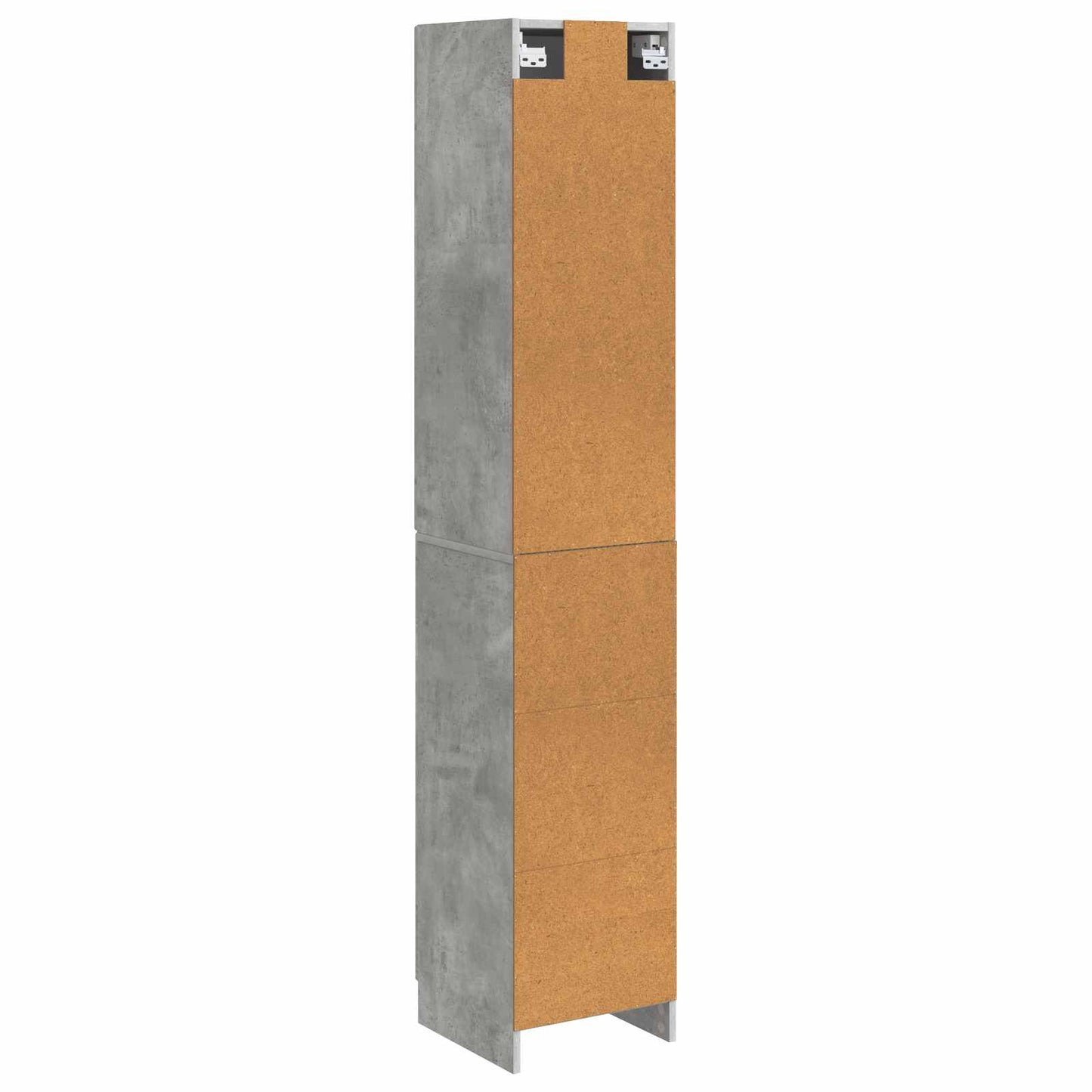 Cabinet Set 2 pcs Concrete Grey 33 x 34.5 x 87 cm