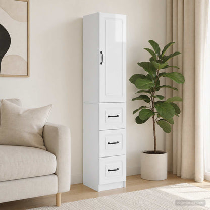 Cabinet Set 2 pcs 33 x 34.5 x 87 cm Engineered Wood